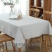 Meijuner moderno algodón Lino tela de mesa rectangular impermeable banquete mantel al aire libre color sólido la tabla cubierta ali-08767427